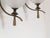 Luigi Caccia Dominioni 1960s Italian Murano Glass Sconces Wall Lights in Glass Brass For Sale - Image 4 of 9
