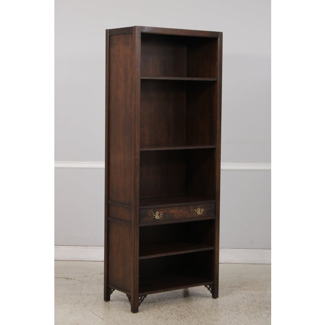 Age: Approx: 30 Years Old Details: Quality Construction Chippendale Style Traditional Style Solid Brass Hardware Burl...