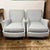 English Ballard Designs Wembley Club Chairs, Pair For Sale - Image 3 of 12