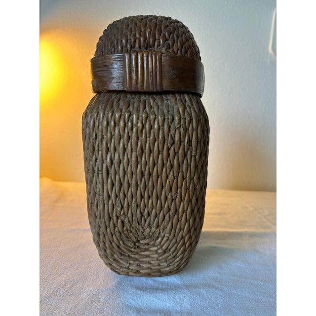 Early 20th Century Antique Chinese Fishing Basket For Sale - Image 5 of 10