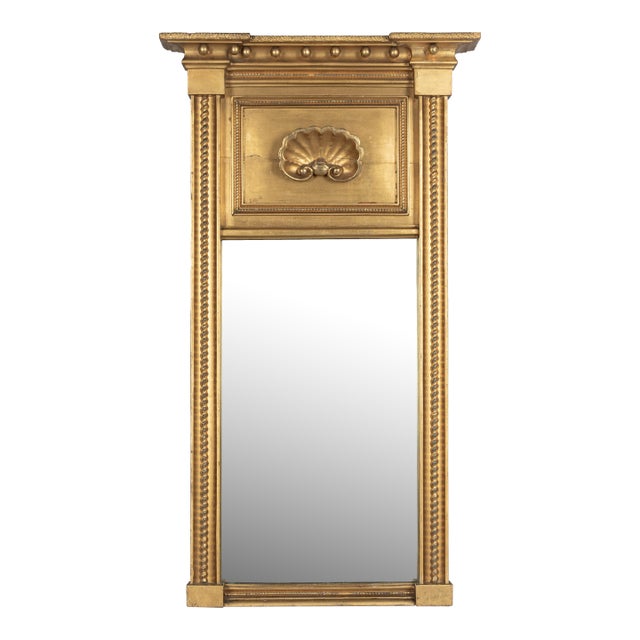 19th Century American Federal Style Pier Mirror For Sale