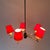 Metal Mid-Century Modern Five-Arm Sputnik Chandelier, Germany, 1960s For Sale - Image 7 of 17