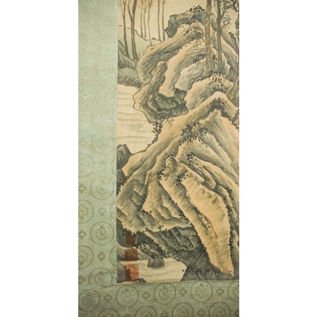 Early 20th Century Chinese Landscape Scroll For Sale In Portland, OR - Image 6 of 10