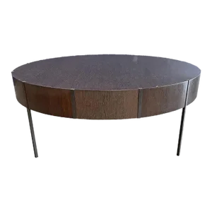 Oak & Rubbed Bronze Finish Oliver Coffee Table From the Madeline Stuart Collection