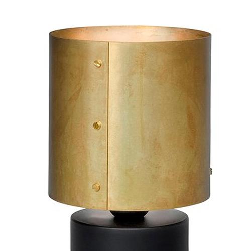 Svep Table Lamp in Black Raw Brass from Konsthantverk For Sale - Image 3 of 6
