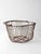 Farmhouse Antique Handmade Wire Gathering Basket For Sale - Image 3 of 13