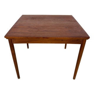 Vintage Danish Teak Dining Table, 1960s For Sale