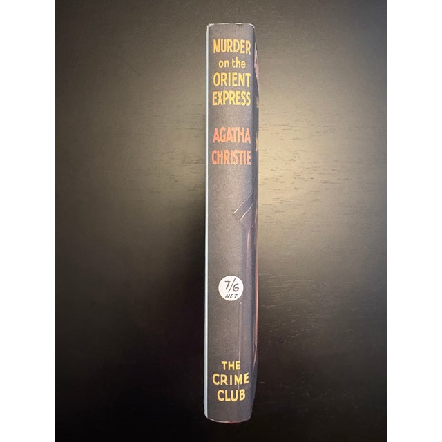 Murder on the Orient Express Agatha Christie Poirot Facsimile Hardcover Book For Sale - Image 10 of 17