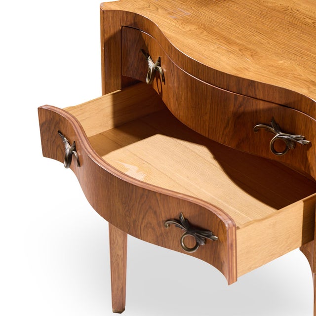 Wood Edward Wormley for Dunbar Mid Century Rosewood and Brass Commode Console Chest of Drawers For Sale - Image 7 of 9