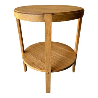 Early 20th Century Art Deco Two Tiered Occasional Table For Sale