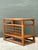 Mid-Century Modern Vintage Grid Rattan Sideboard For Sale - Image 3 of 12