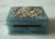 Mid 20th Century Vintage Incolay Blue Marble Jewelry or Trinket Box For Sale - Image 5 of 12