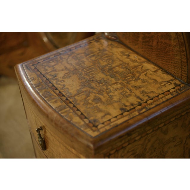 Art Deco Cheval Mirror attributed to Octave Dupont, 1930s For Sale - Image 12 of 15