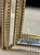 Glass Brass and Beveled Glass Wall Mirror, 1930s For Sale - Image 7 of 15