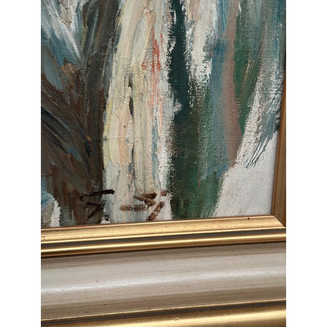 Gustaf Sjöö, Portrait of a Woman, 1950s, Oil on Panel, Framed For Sale - Image 6 of 18