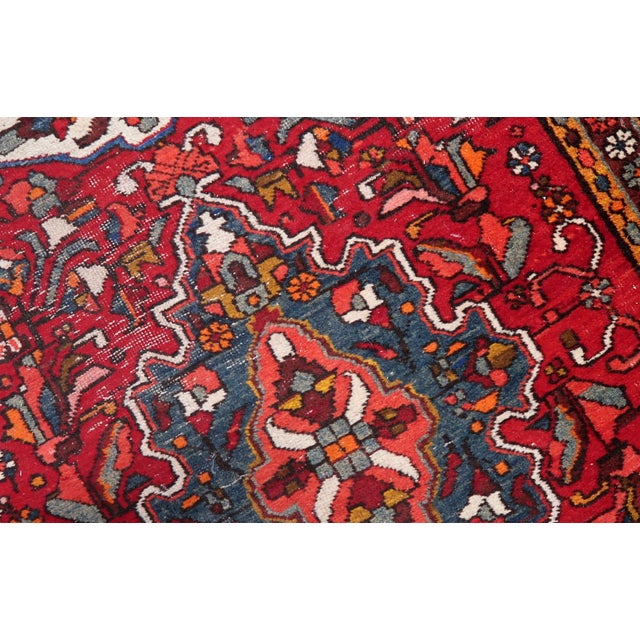 1920s, Handmade Antique Persian Karajeh Runner 3.1' X 12.1' For Sale - Image 4 of 10