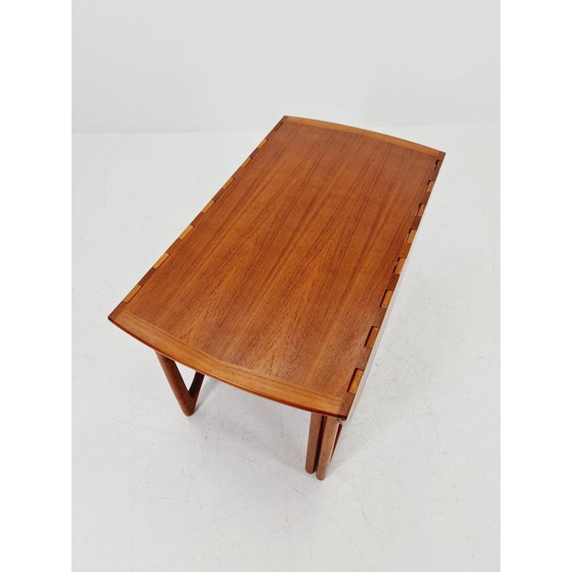 Mid-Century Modern Danish Drop Leaf Teak Dining Table from Niels Koefoed, 1960s For Sale - Image 18 of 18