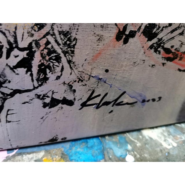 Ovidiu Kloska, and the Spirit Shall Live On, Acrylic on Canvas For Sale - Image 4 of 8