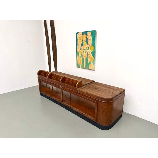 Large Vintage Shop Counter, 1930s For Sale - Image 6 of 18