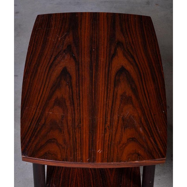 Brown Danish Rosewood Side Tables, 1960s, Set of 2 For Sale - Image 8 of 11