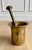 Antique 19th-Century Austrian Heavy-Cast Brass Mortar and Pestle For Sale - Image 4 of 7