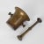 19th Century Grand Tour Antique Handmade Bronze Mortar with Pestle For Sale - Image 3 of 7