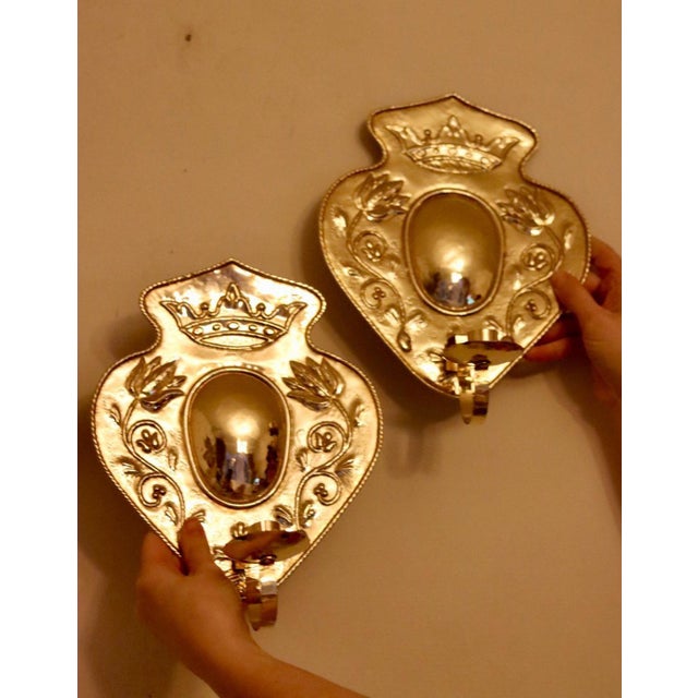 Mid-Century Modern Swedish Sconces, Set of 2 For Sale - Image 4 of 18