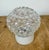 Industrial Vintage White Porcelain and Glass Ceiling Light, 1970s For Sale - Image 3 of 14