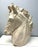 Vintage Plaster Horse Head Sculpture For Sale In Detroit - Image 6 of 8