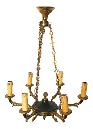 Vintage First French EmpireStyle Chandelier