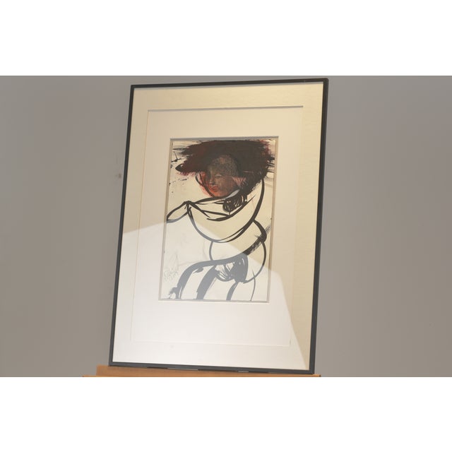 2000 - 2009 Abstract Figure, A. Schnell, 2009, Mixed Media For Sale - Image 5 of 6