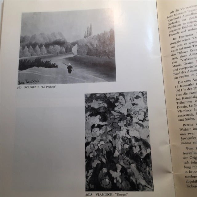 Der Blaue Reiter Exhibition Catalog, 1963 For Sale - Image 9 of 9