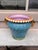 Victorian Large 19th Century Aqua Majolica Jardiniere Minton For Sale - Image 3 of 8