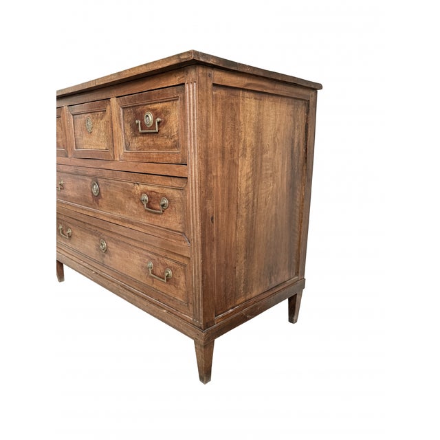 19th Century French Provincial Louis XVI Style Chest of Drawers For Sale - Image 4 of 6