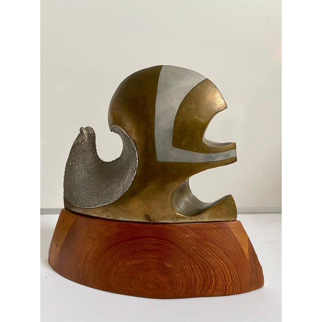 Chester Williams , Chester Williams, Black Artist, Abstract Bronze, Wood African American Sculpture For Sale In Miami - Image 6 of 8