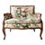 1920s Antique Chintz Down Filled French Settee For Sale
