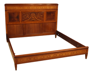 Vintage Italian Louis XVI Style Double Bed, 1950