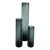 Early 20th Century Per Lutken Holmegaard Glass Denmark Smoked Glasss Vases, Set of Three (3) For Sale