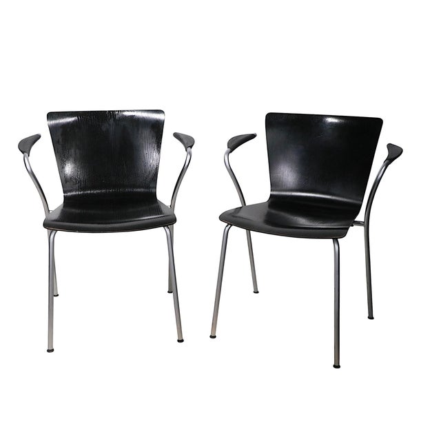 Pr. Vico Duo Chairs by Magistretti for Fritz Hansen Made In. Denmark C. 1998 For Sale - Image 10 of 10