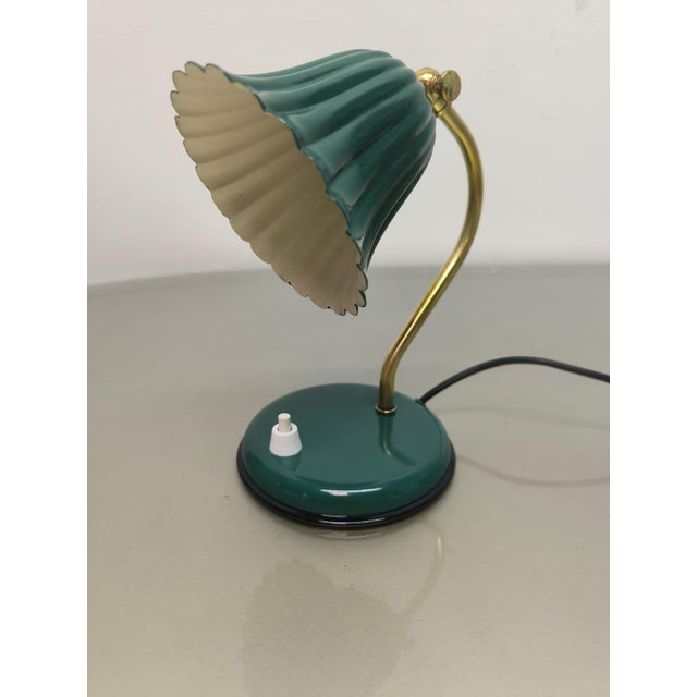 Vintage Table Lamp with Adjustable Dome, 1950s For Sale - Image 6 of 16