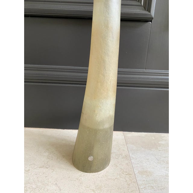 Vintage Made in Spain Modernist Objects With Appearance of Horn by Luisa Robinson - A Pair For Sale - Image 4 of 17