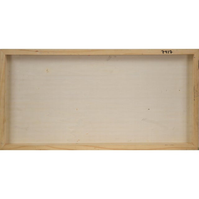 Late 20th Century Time Is Golden - Modern Abstract on Wood Panel by Michael Pauker For Sale - Image 5 of 5