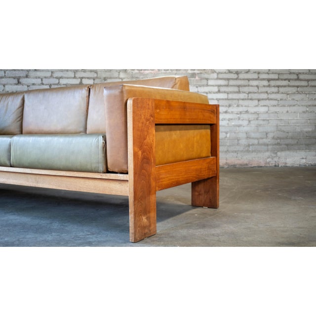 Vintage Tobia Scarpa for Knoll 'Bastiano' Style Sofa For Sale - Image 15 of 18