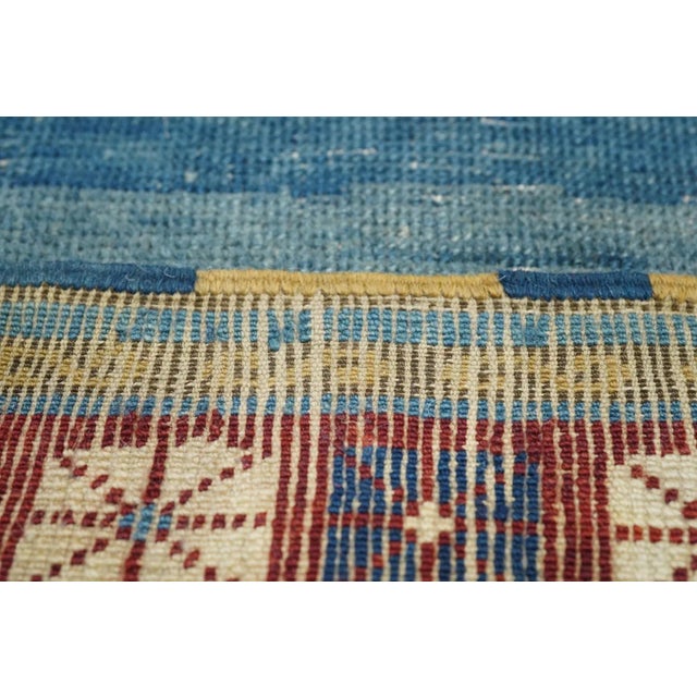 Antique Caucasian Talish Rug 5'1'' X 10'11'' For Sale - Image 10 of 12