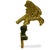 Unknown, Carved and Gilded Wooden Eagles, 1800s, Gold Leaf & Pinus Cembra, Set of 2 For Sale - Image 5 of 9