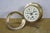 1910s 1911 Antique English Smiths Enfield Brass Nautical Maritime 8 Day Ships Clock 6" For Sale - Image 5 of 13