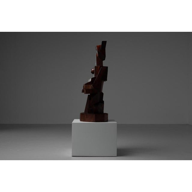Cubistic Sculpture by Donald Laborie, France, 1988 For Sale - Image 12 of 18