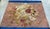 Large antique handwoven floral French Aubusson tapestry. The tapestry is composed of A vibrant floral motif medallion in...
