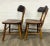 Vintage Dixie Furniture Company Young Hinkle Corporation Curved Back Pub Chairs - Pair For Sale In Kansas City - Image 6 of 10