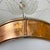 Copper Mid-Century Modern Italian Glass Pendant with Copper Decoration, 1940s For Sale - Image 8 of 16